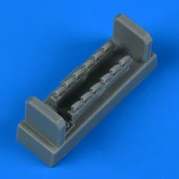 P-39Q/N Airacobra exhaust for ARMA HOBBY - Quickboost QB72 681