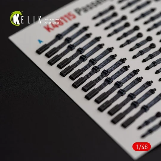 Passenger Seat Belts for MH-60/UH-60 Black Hawk - interior 3D decal... Passenger Seat Belts for MH-60/UH-60 Black Hawk - interior 3D decal...