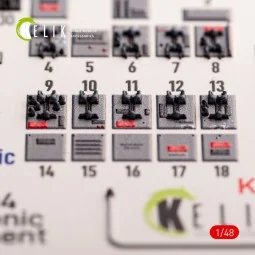 F-104 series Electrical Equipment - interior 3D decals for Kinetic ...