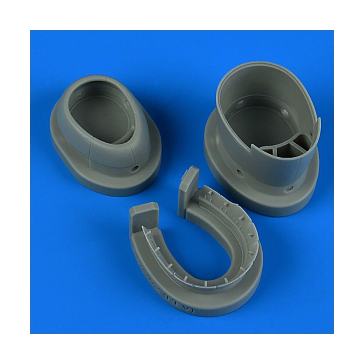 P-47D/M Thunderbolt cowling and cooling flaps (opened) - Quickboost...