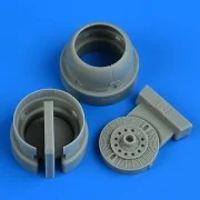 Fw 190D-9 cowling and cooling flaps (closed) for IBG - Quickboost Q...