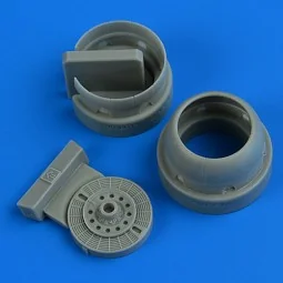 Fw 190D-11/12/13 cowling and cooling flaps (closed) for IBG, 1/72 -...