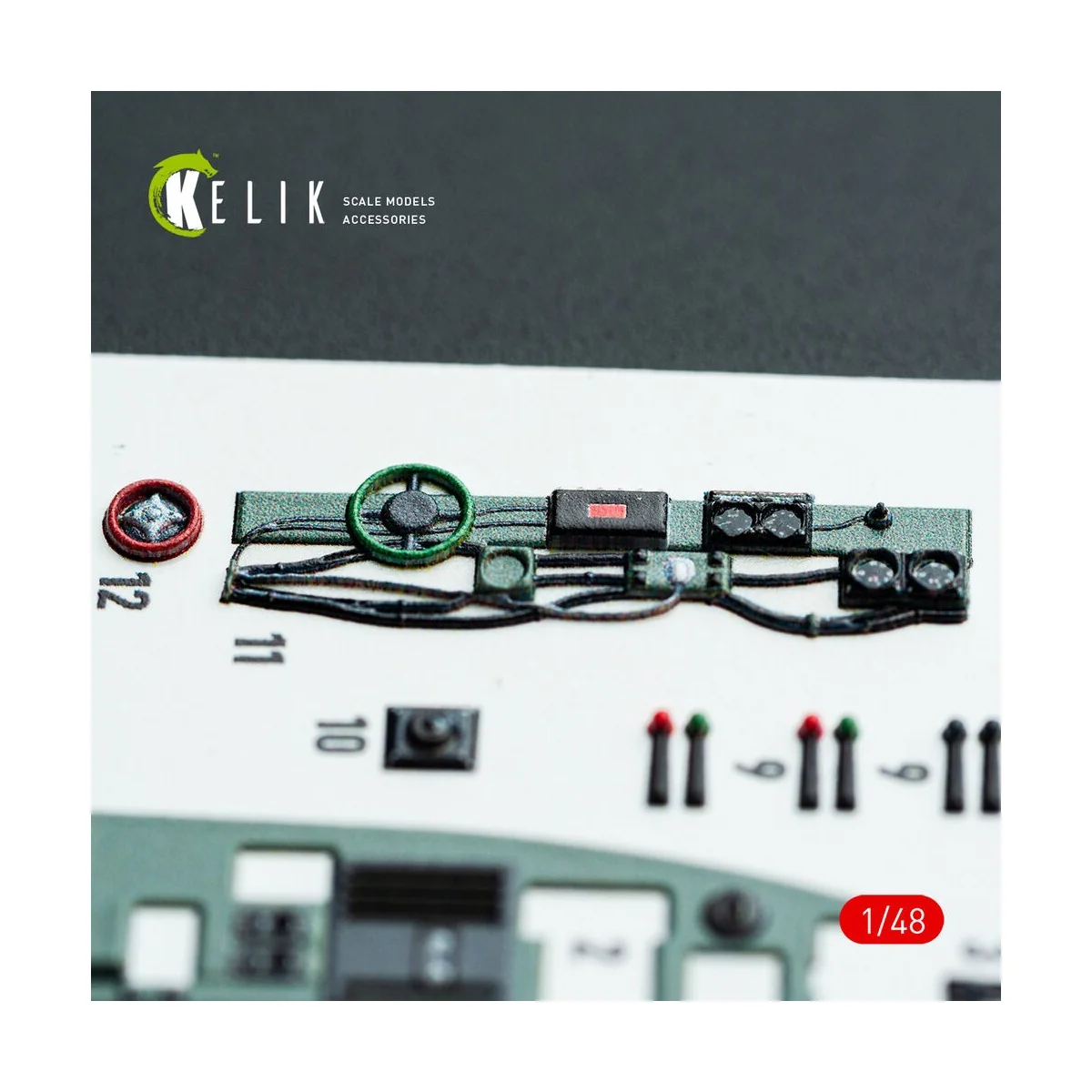 Bristol Beaufighter Mk.VI - interior 3D decals for Tamiya kit, 1/48...