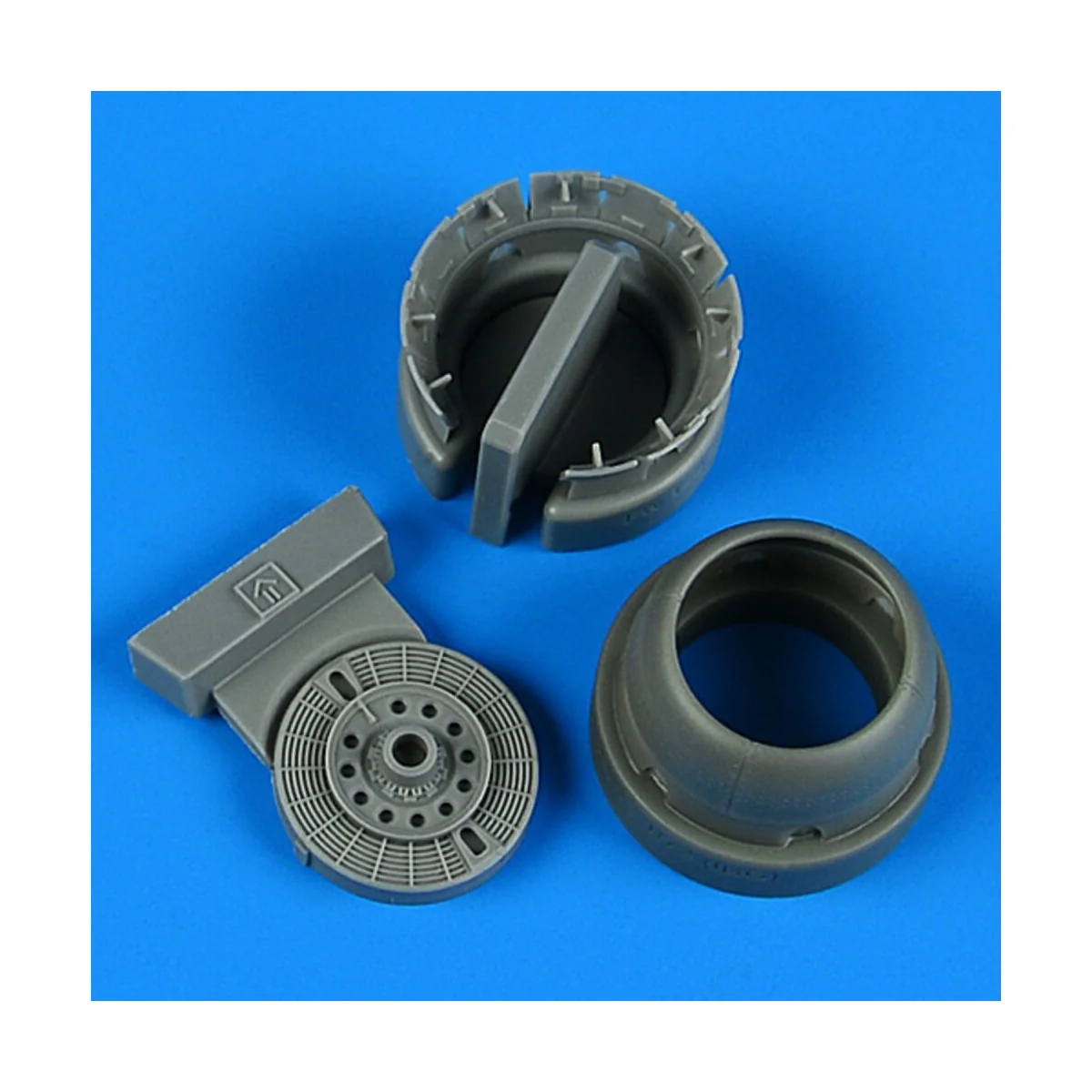 Fw 190D-11/12/13 cowling and cooling flaps (opened) für IBG, 1/72 -...