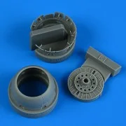 Fw 190D-9 cowling & cooling flaps (opened), 1/72 - Quickboost QB72 692 Fw 190D-9 cowling & cooling flaps (opened), 1/72 - Quickboost QB72 692