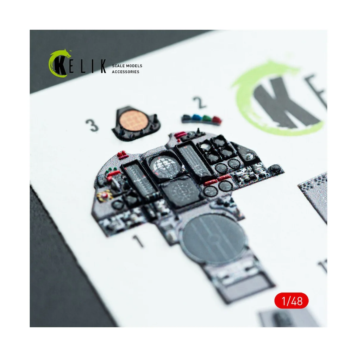 F-106A Delta Dart - interior 3D decals for Trumpeter kit - Kelik K4...