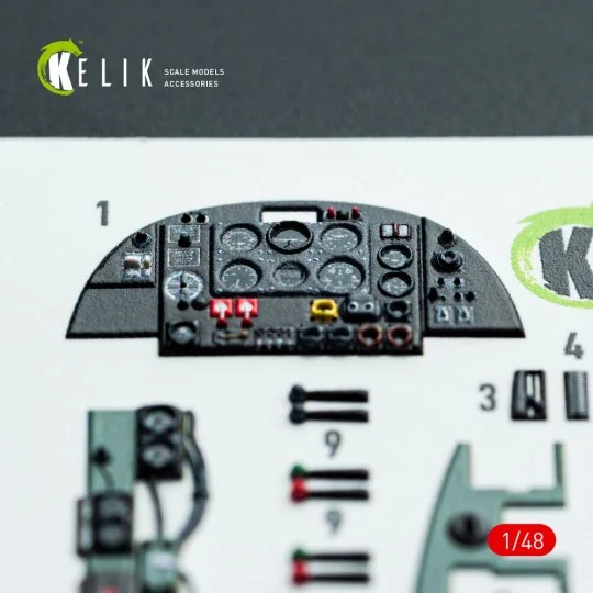 Bristol Beaufighter Mk.VI - interior 3D decals for Tamiya kit - Kel...