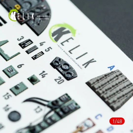 Bristol Beaufighter Mk.VI - interior 3D decals for Tamiya kit - Kel...