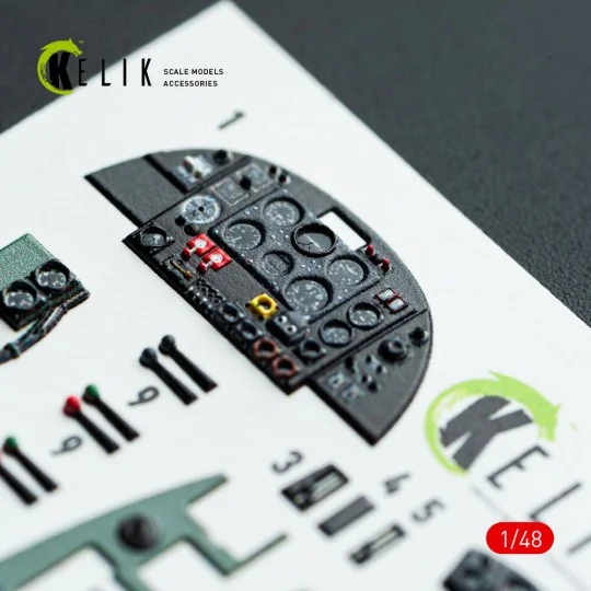 Bristol Beaufighter Mk.VI - interior 3D decals for Tamiya kit, 1/48...