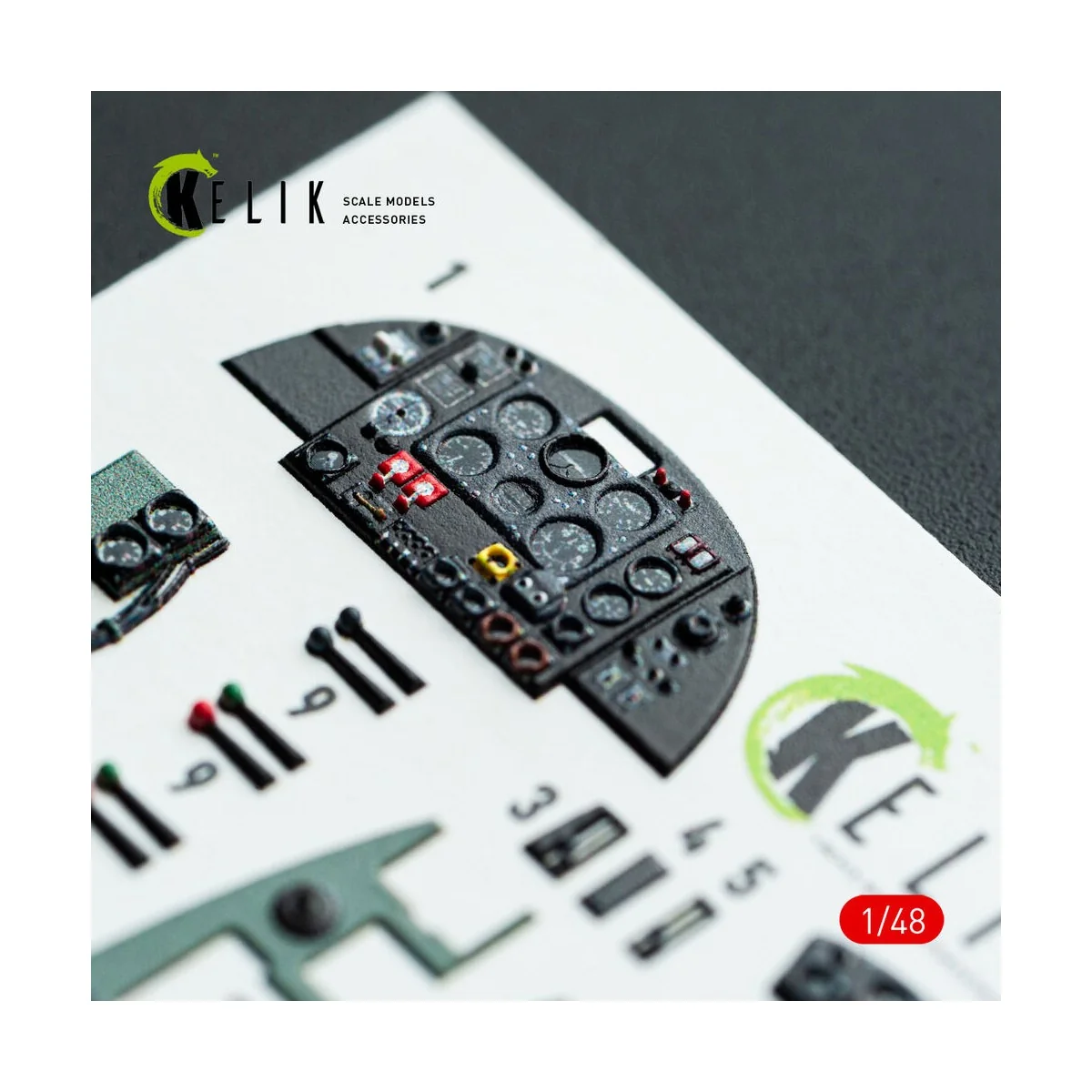 Bristol Beaufighter Mk.VI - interior 3D decals for Tamiya kit - Kel...