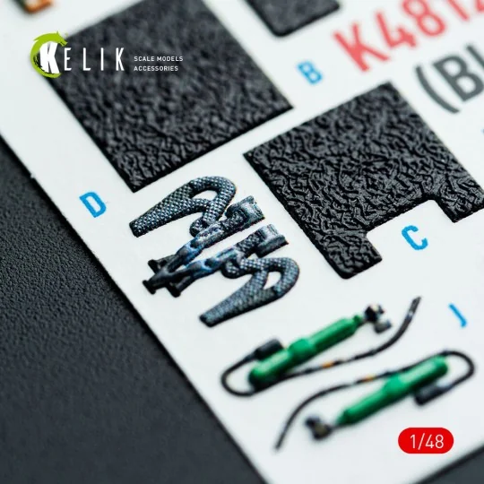 F-16F Block 60 - interior 3D decals for Hasegawa kit, 1/48 - Kelik ...
