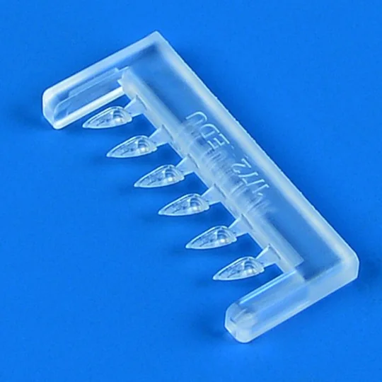 Bf 109F/G/K clear position lights, 1/72 - Quickboost QB72 696 Bf 109F/G/K clear position lights, 1/72 - Quickboost QB72 696