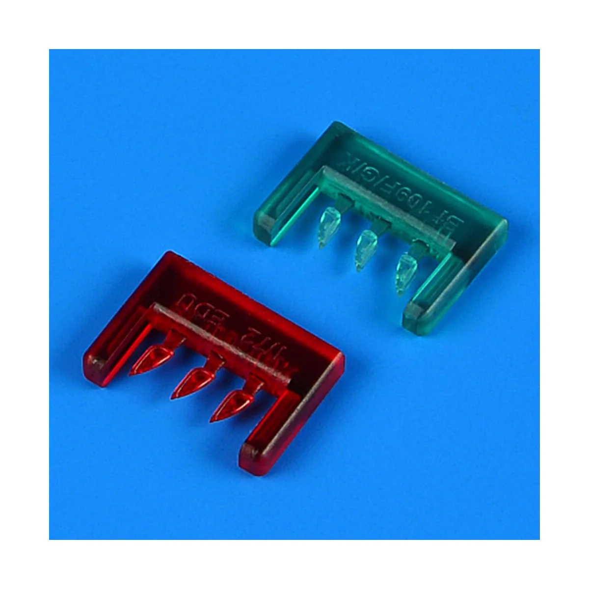 Bf 109F/G/K colored position lights, 1/72 - Quickboost QB72 697