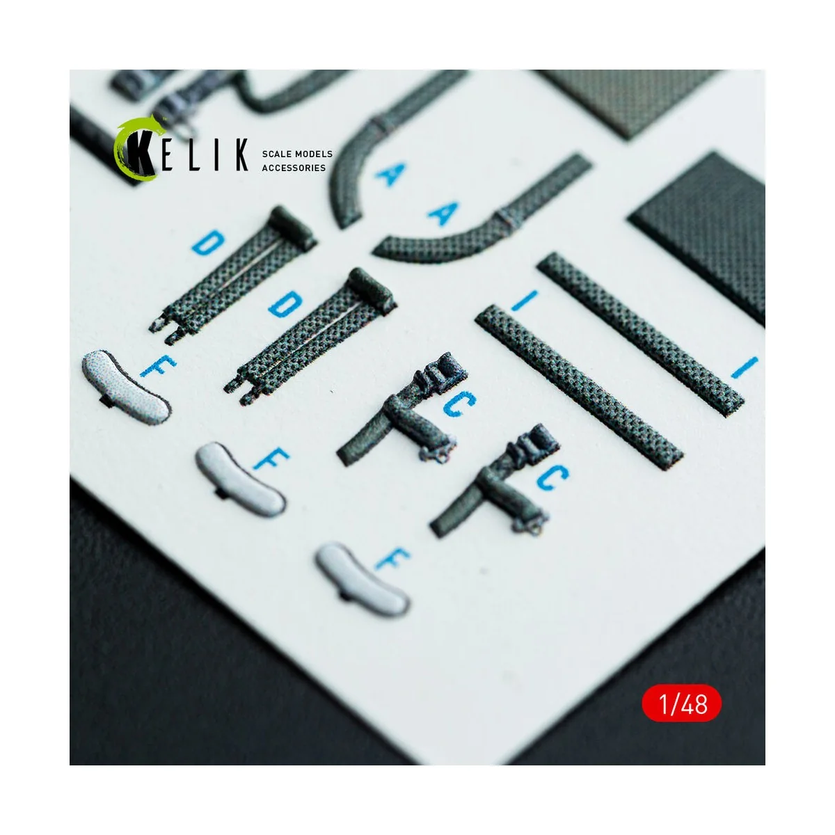 F-8J Crusader - interior 3D decals for Hasegawa kit, 1/48 - Kelik K... F-8J Crusader - interior 3D decals for Hasegawa kit, 1/48 - Kelik K...