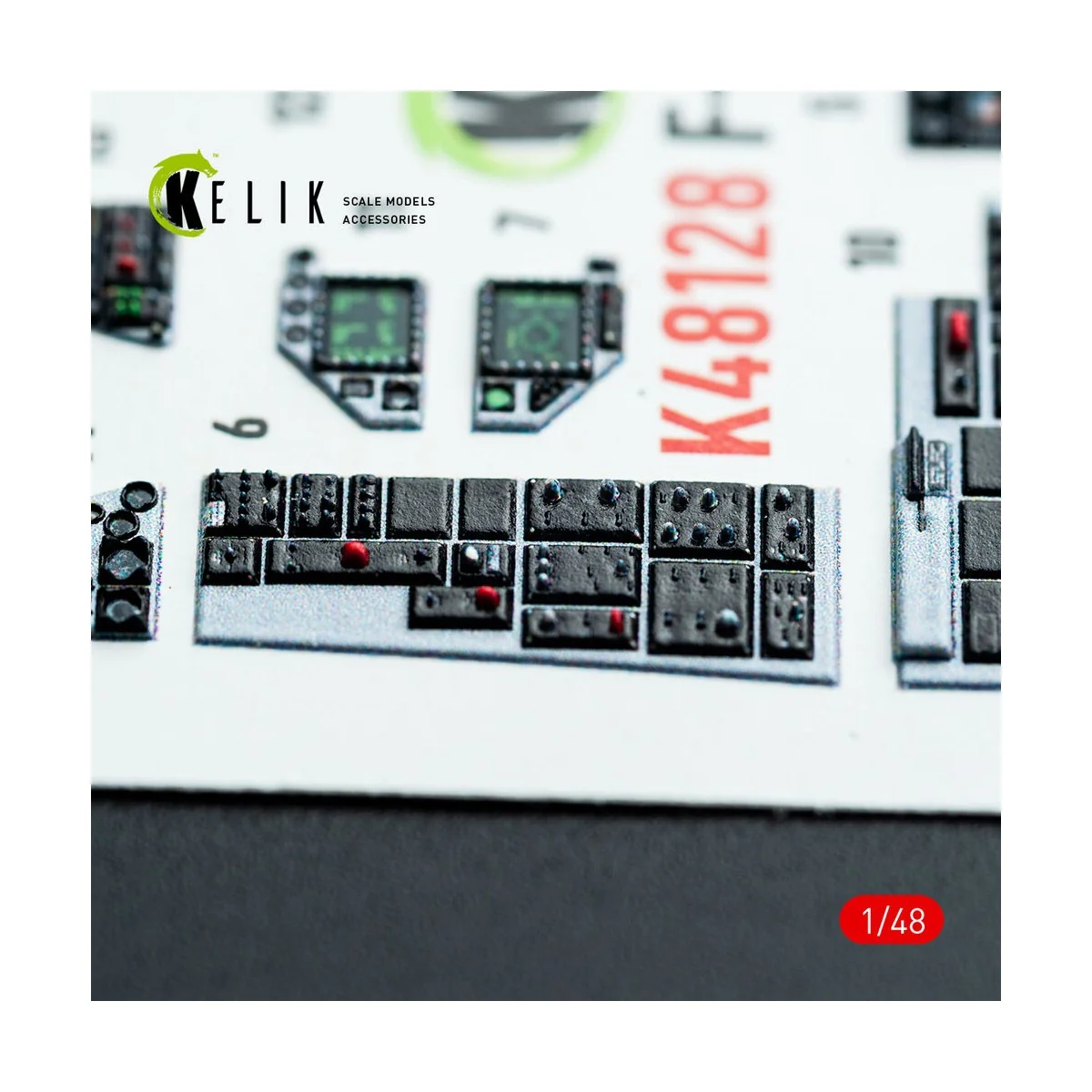 F-16F Block 60 - interior 3D decals for Hasegawa kit, 1/48 - Kelik ...