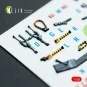 AV-8B Harrier - interior 3D decals for Hasegawa kit, 1/48 - Kelik K...