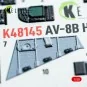 AV-8B Harrier - interior 3D decals for Hasegawa kit, 1/48 - Kelik K...