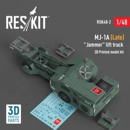 MJ-1A (Late) Jammer lift truck (3D Printed model kit), 1/48 - ResKi...
