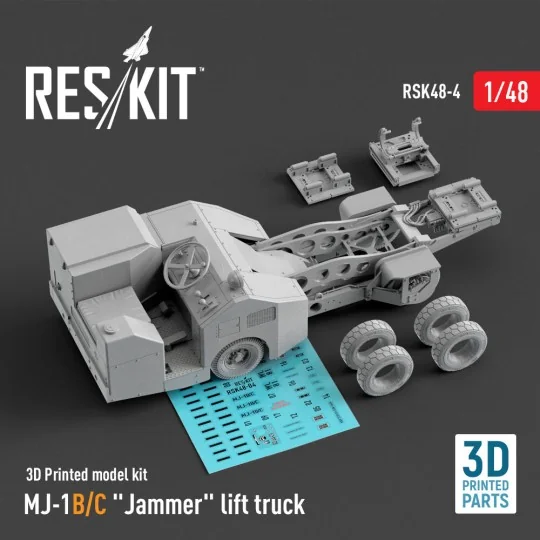 MJ-1B/C Jammer lift truck (3D Printed model kit), 1/48 - ResKit Mod... MJ-1B/C Jammer lift truck (3D Printed model kit), 1/48 - ResKit Mod...