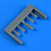 MiG-29 air intakes GWH, 1/72 - Quickboost QB72 701