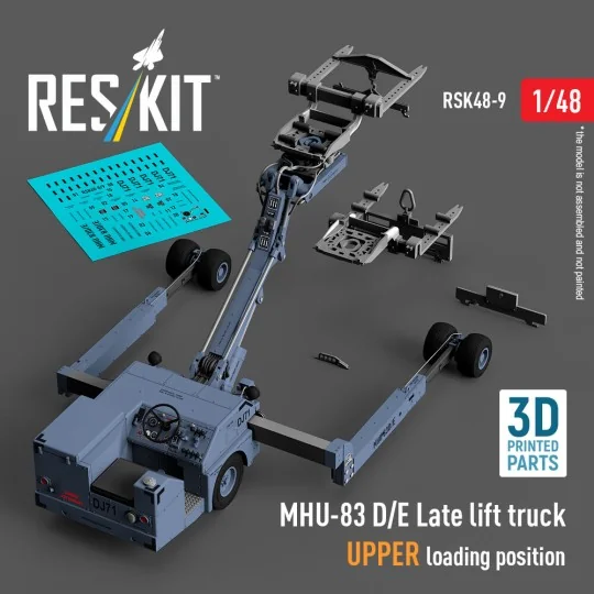 MHU-83 D/E Late lift truck UPPER loading position (3D Printed model...