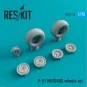 P-51 Mustang wheels set, 1/72 - ResKit Models RS72-0012 P-51 Mustang wheels set, 1/72 - ResKit Models RS72-0012