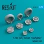 F-104 (G,S) Turkish Starfighter wheels set - ResKit Models RS72-0011