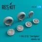 F-104 (F,G) Starfighter wheels set - ResKit Models RS72-0010