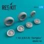 F-104 (A, B, C, D) Starfighter wheels set, 1/72 - ResKit Models RS7...
