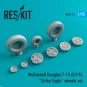 F-15 (E, I, K) Strike Eagle wheels set, 1/72 - ResKit Models RS72-0021 F-15 (E, I, K) Strike Eagle wheels set, 1/72 - ResKit Models RS72-0021
