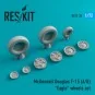 F-15 (A, B) Eagle wheels set, 1/72 - ResKit Models RS72-0020