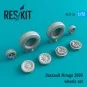 Mirage 2000 wheels set, 1/72 - ResKit Models RS72-0034