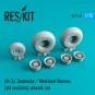Uh-34 Seahorse/Westland Wessex (all versions) wheels set - ResKit M...