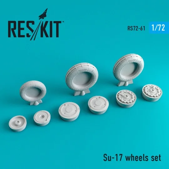Su-17 wheels set - ResKit Models RS72-0061