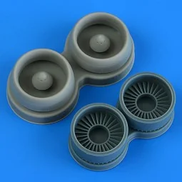 A-10A/C Thunderbolt II correct fan blades, 1/72 - Quickboost QB72 709