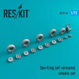 Sea King (all versions) wheels set - ResKit Models RS72-0042