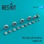 Sea King (all versions) wheels set - ResKit Models RS72-0042