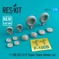 F-100 (B,C,D,F) Super Sabre wheels set - ResKit Models RS72-0071
