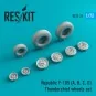 F-105 (A,B,C,D) Thunderchief wheels set - ResKit Models RS72-0076