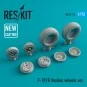 F-101B Voodoo wheels set, 1/72 - ResKit Models RS72-0072 F-101B Voodoo wheels set, 1/72 - ResKit Models RS72-0072