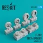 F-102 Delta Dagger wheels set - ResKit Models RS72-0073