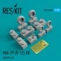 MiG-29 (9-12, UB) wheels set - ResKit Models RS72-0088