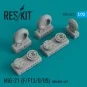 MiG-21 (F, F13, U, US) wheels set - ResKit Models RS72-0121
