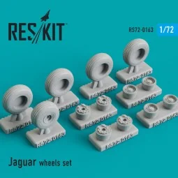 Sepecat Jaguar wheels set - ResKit Models RS72-0163
