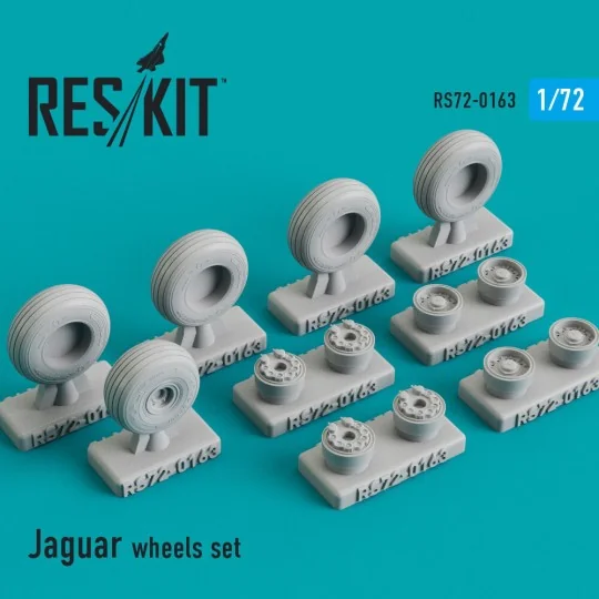 Sepecat Jaguar wheels set - ResKit Models RS72-0163