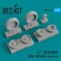 A-1 Skyraider (late version) wheels set, 1/72 - ResKit Models RS72-... A-1 Skyraider (late version) wheels set, 1/72 - ResKit Models RS72-...