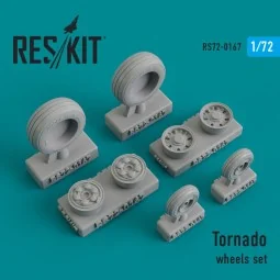 Tornado wheels set, 1/72 - ResKit Models RS72-0167