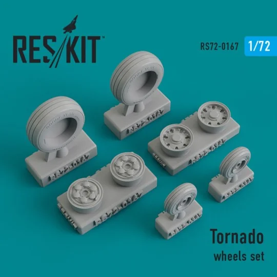 Tornado wheels set - ResKit Models RS72-0167