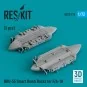 BRU-55 Smart Bomb Racks for F/A-18 (2 pcs) (3D Printed), 1/72 - Res... BRU-55 Smart Bomb Racks for F/A-18 (2 pcs) (3D Printed), 1/72 - Res...