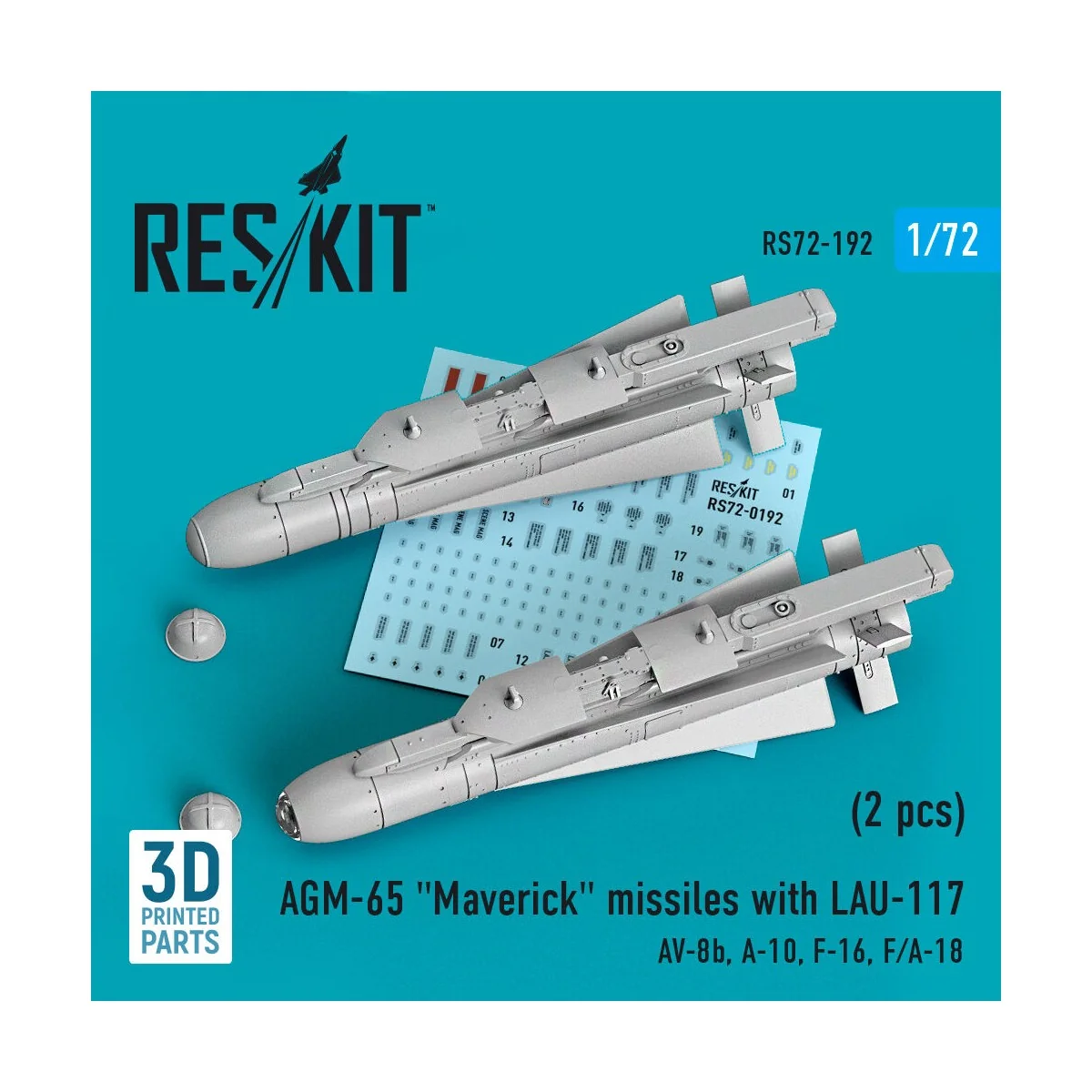 AGM-65 Maverick missiles with LAU-117 (2 pcs) (AV-8B, A-10, F-16, F... AGM-65 Maverick missiles with LAU-117 (2 pcs) (AV-8B, A-10, F-16, F...